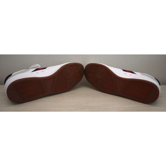 Polo Ralph Lauren Men's Sz 13D White Multi Leather Court Mid Pro Casual Shoes - Picture 4 of 14